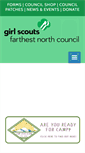 Mobile Screenshot of fairbanksgirlscouts.org